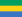 22px Flag of Gabon.svg